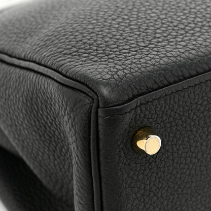 Hermes Togo Kelly Retourne 28 Black 14 of 19