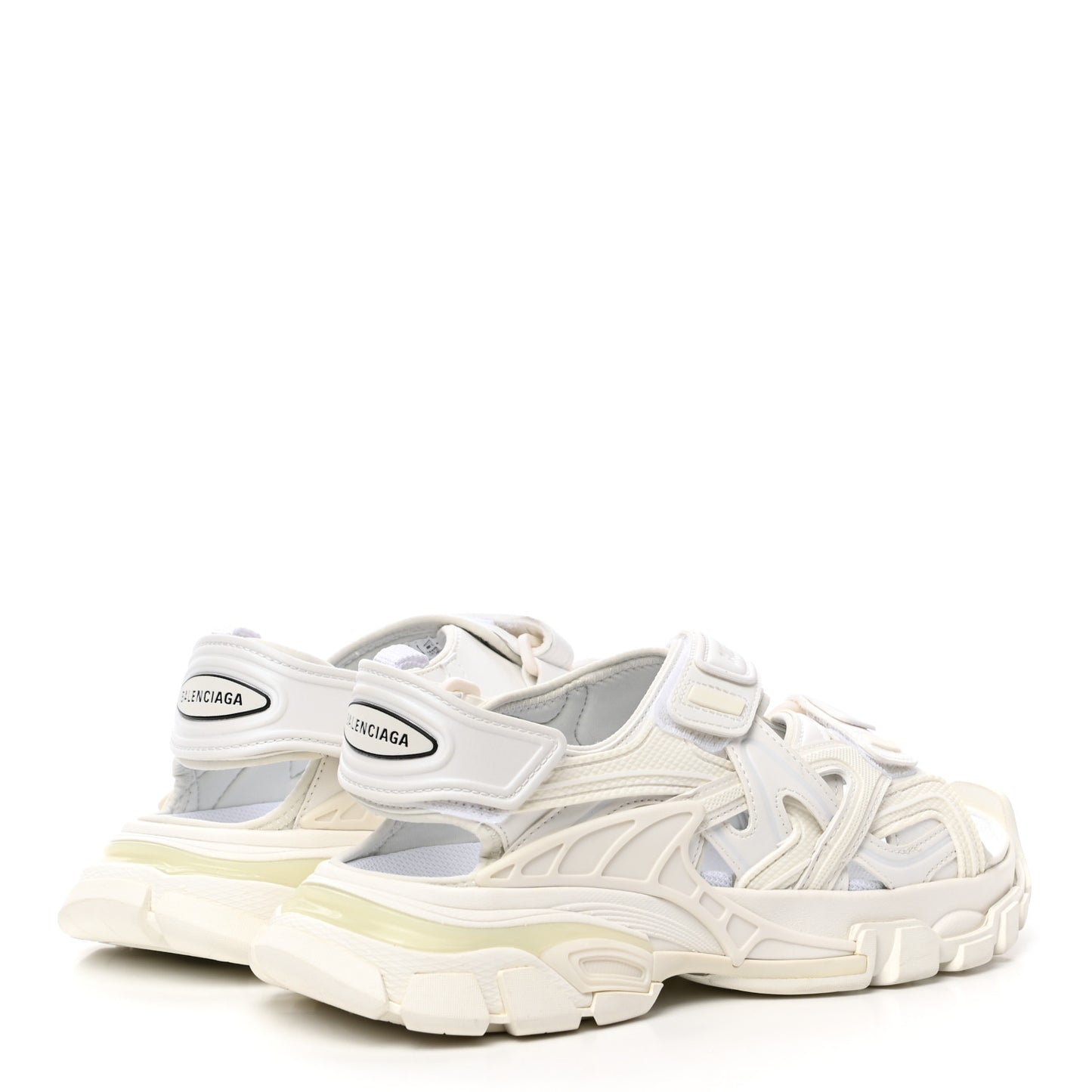 Neoprene Rubber Womens Track Sandals 38 White