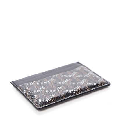 Goyard Goyardine Saint Sulpice Card Holder Black 4 of 6