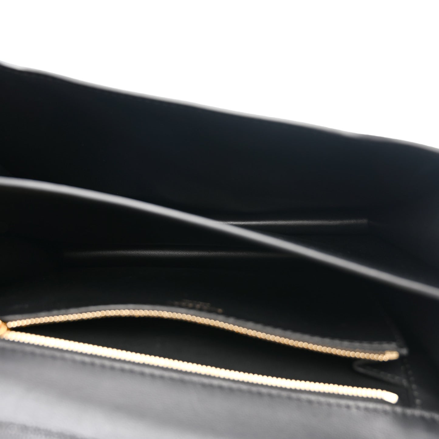 Grained Calfskin Medium TB Bag Black