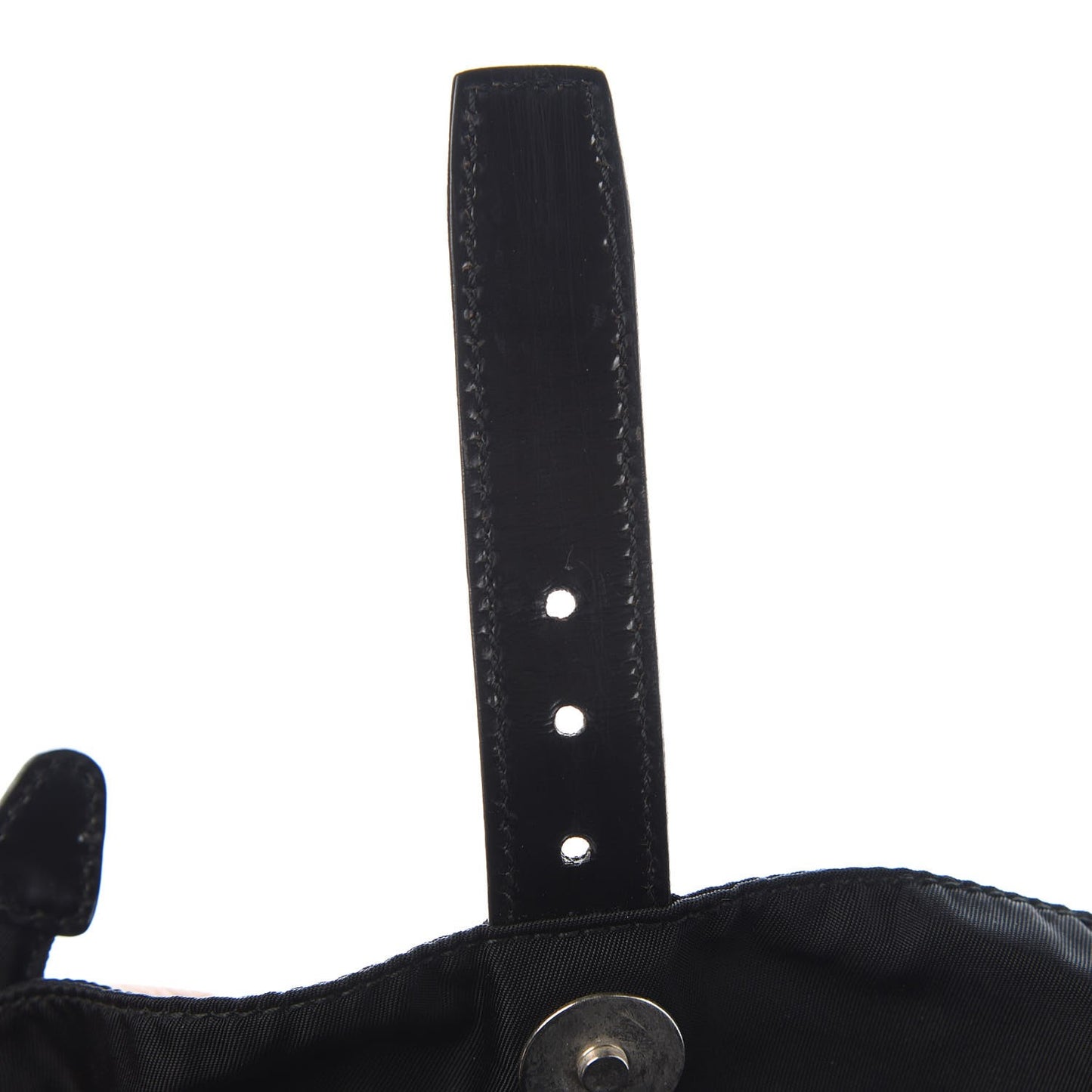 Nylon Vela Medium Backpack Black