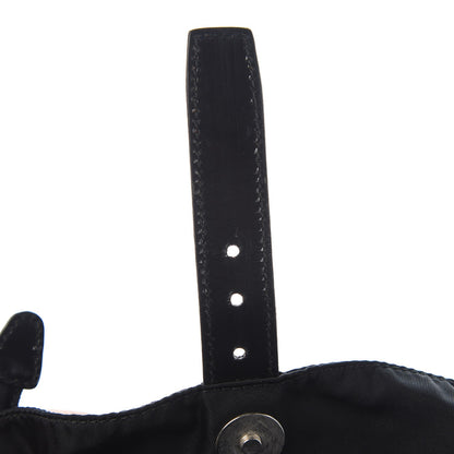 Prada Nylon Vela Medium Backpack Black 9 of 10