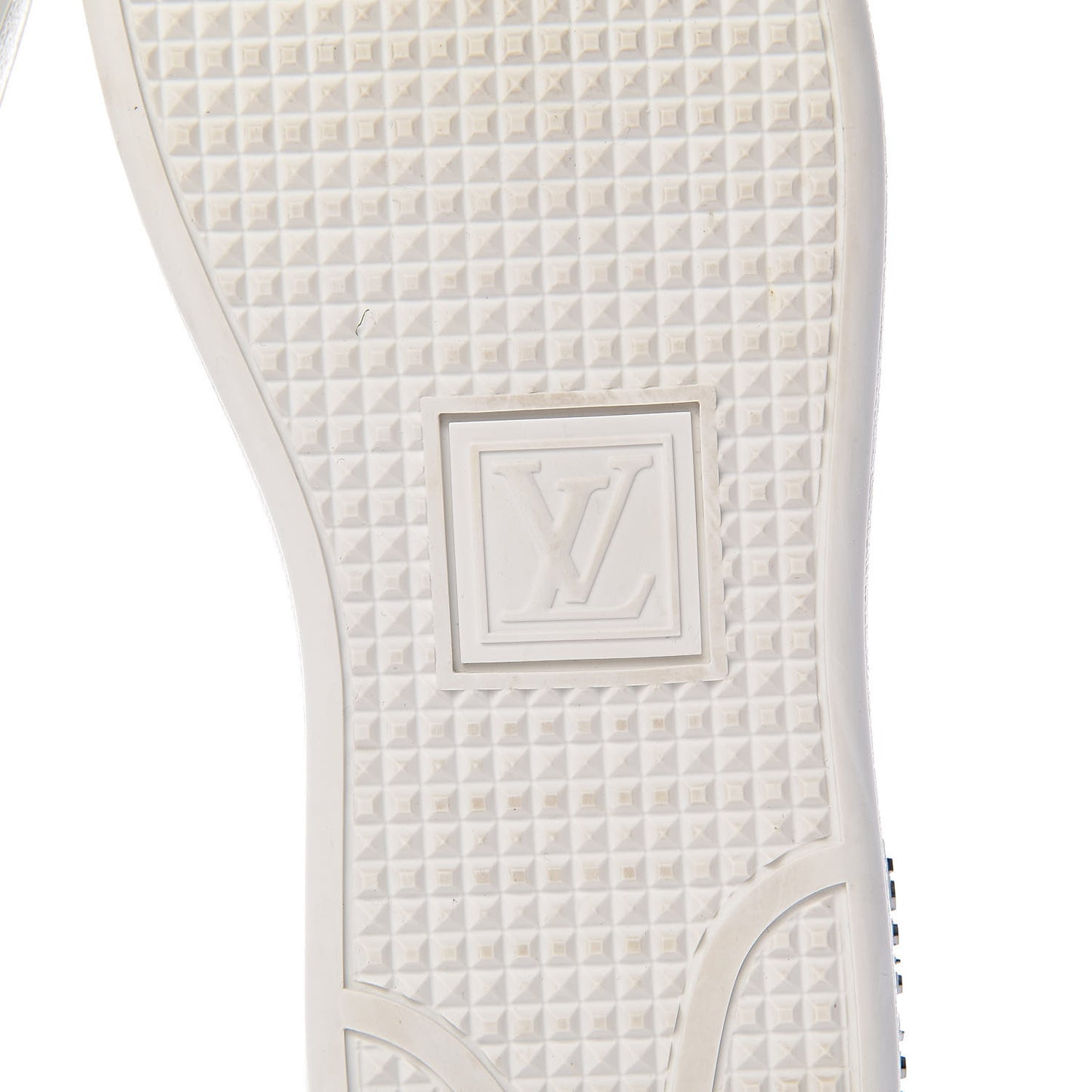 Metallic Calfskin Frontrow Sneakers 38.5 Silver
