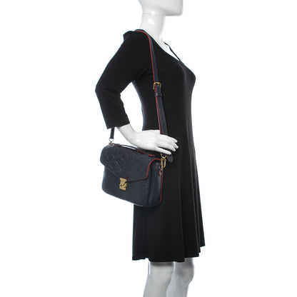 Louis Vuitton Empreinte Pochette Metis Marine Rouge 2 of 10
