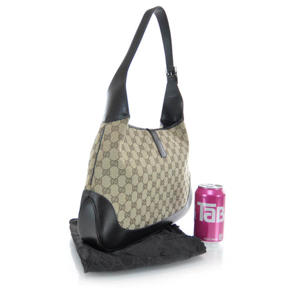 Gucci Monogram Web Jackie O Hobo 3 of 9