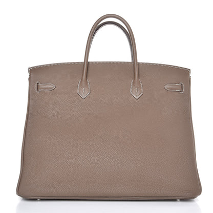 Hermes Togo Birkin 40 Etoupe 3 of 33