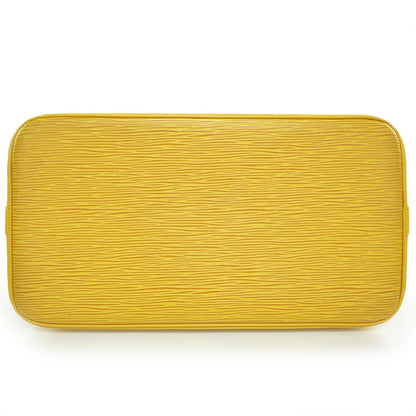 Louis Vuitton Epi Alma Yellow 5 of 9