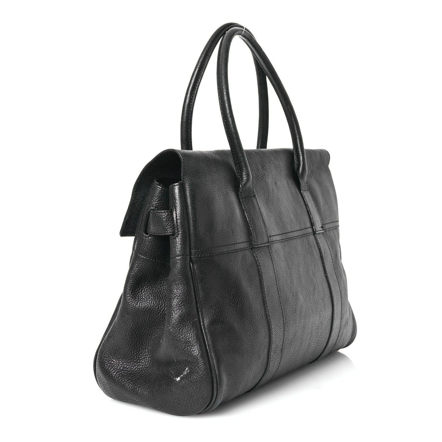 Mulberry Natural Leather Bayswater Black 3 of 16