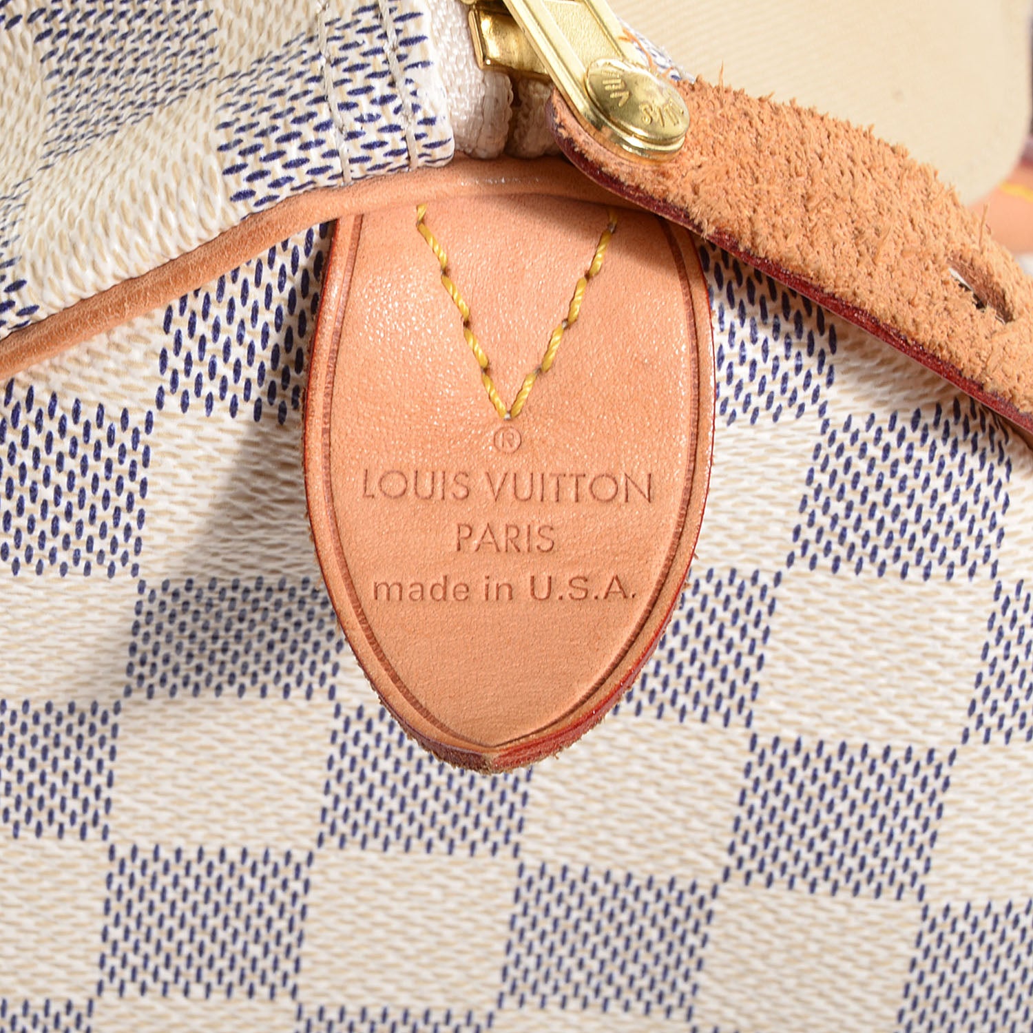 Louis Vuitton Damier Azur Speedy 30 7 of 7