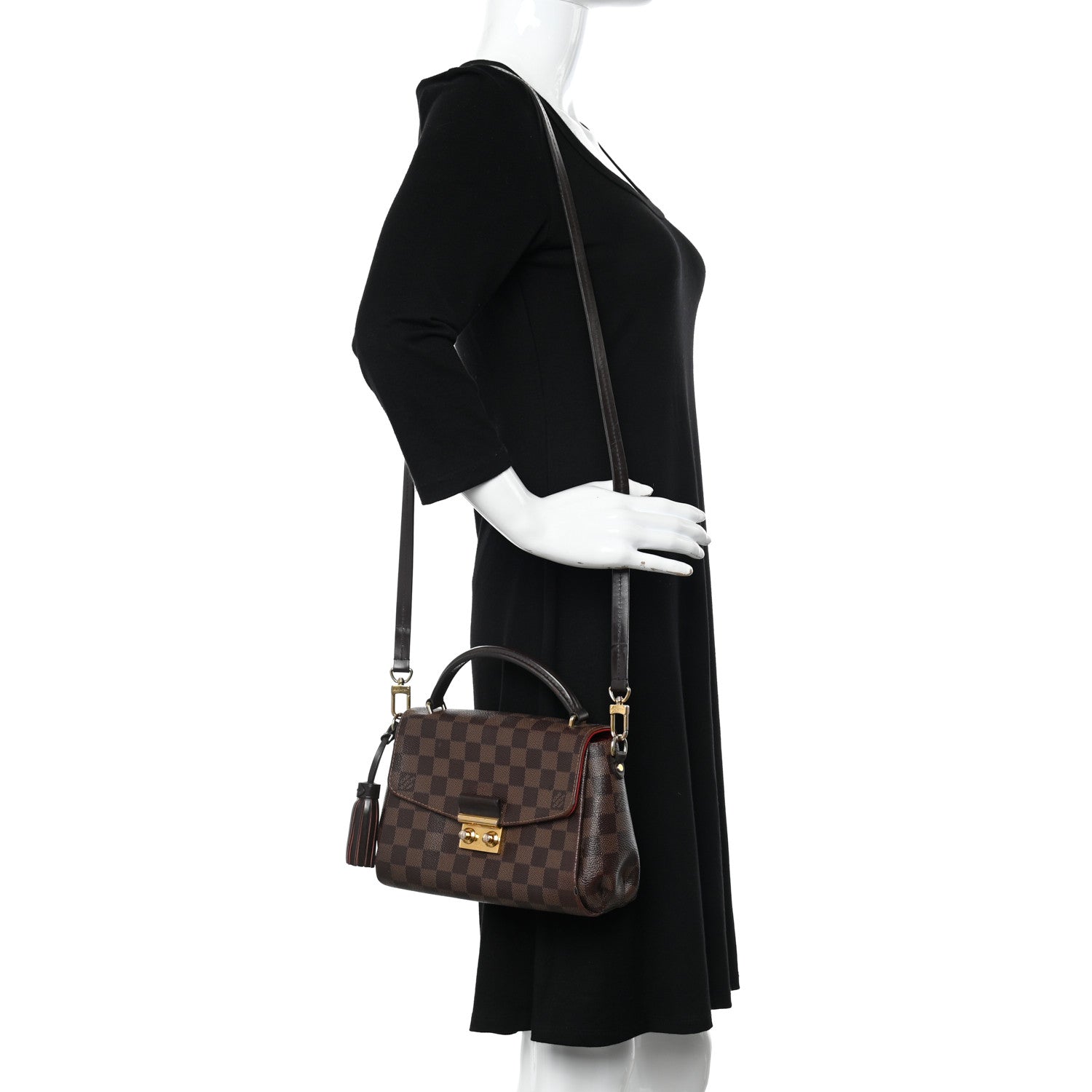Louis Vuitton Damier Ebene Croisette 2 of 12