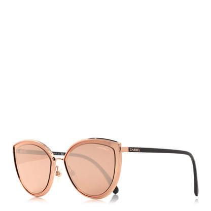 Chanel Metal Cat Eye Sunglasses 4222 Light Pink 1 of 8