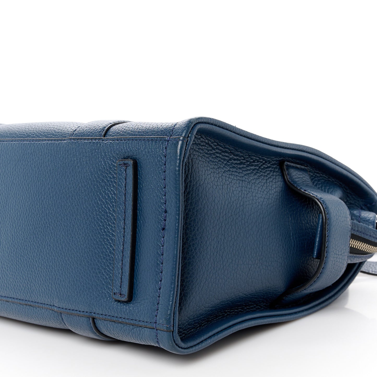 Grained Calfskin Medium The Tote Bag Blue