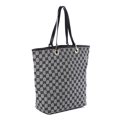 Gucci Monogram Large Bucket Tote Black 2 of 4