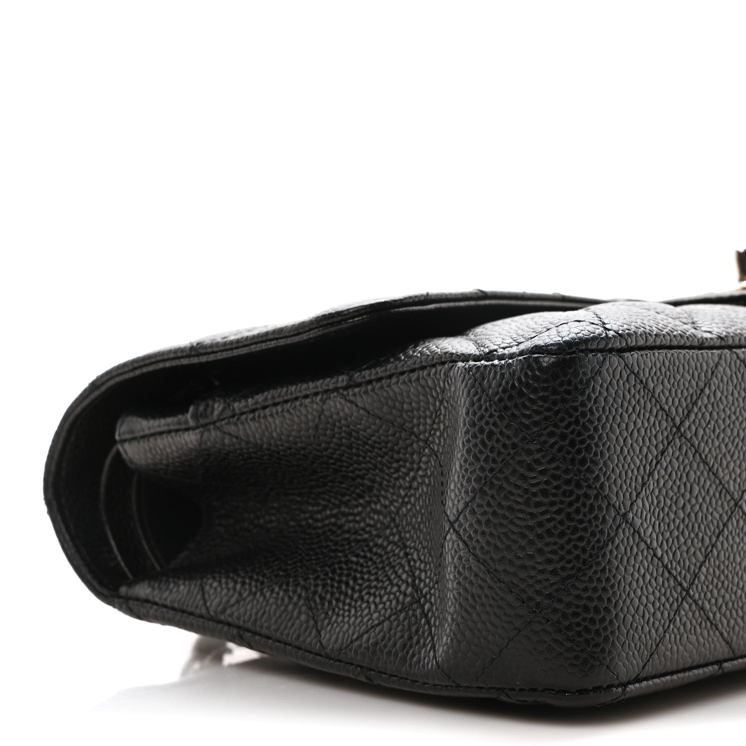 Chanel Caviar Quilted Medium Double Flap Black 9 of 11
