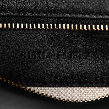 Gucci Roxy Calfskin Medium Blondie Top Handle Bag Black 7 of 10