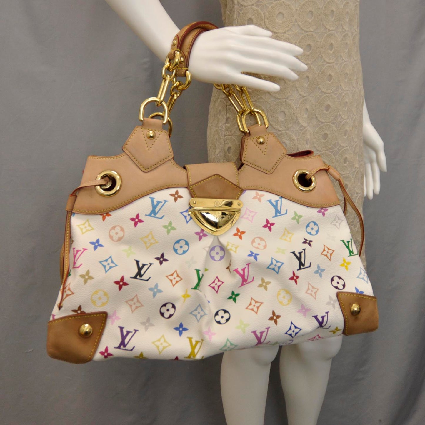 Monogram Multicolor Ursula White