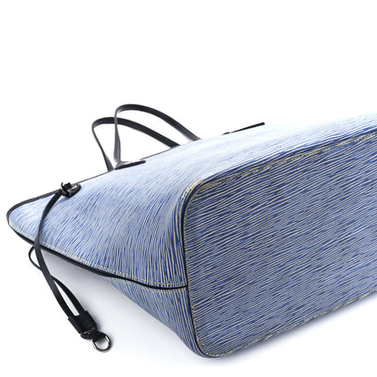 Louis Vuitton Epi Neverfull MM Denim Light 14 of 15