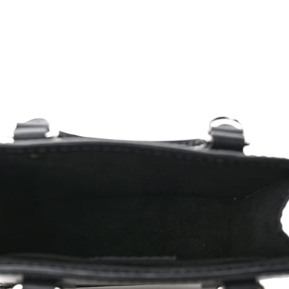 Louis Vuitton Epi Petit Sac Plat Black 5 of 11