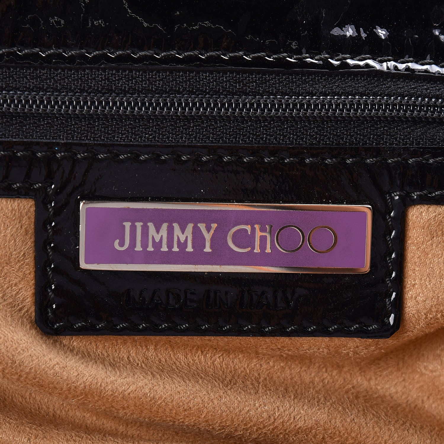Jimmy Choo Patent Lola Oversized Tote Black 6 of 8