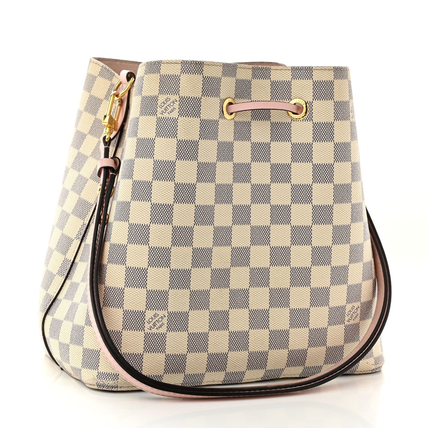 Louis Vuitton Damier Azur Neonoe MM Eau De Rose 3 of 14