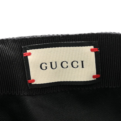 Gucci Monogram Web Baseball Hat M Black 8 of 9
