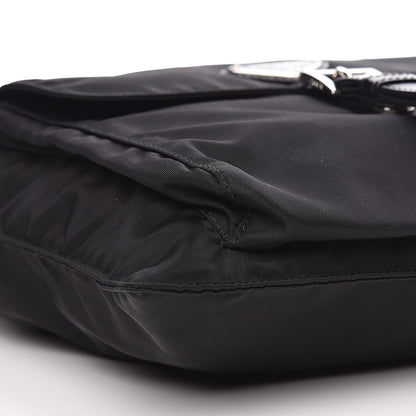 Prada Nylon Vela Messenger Black 9 of 11