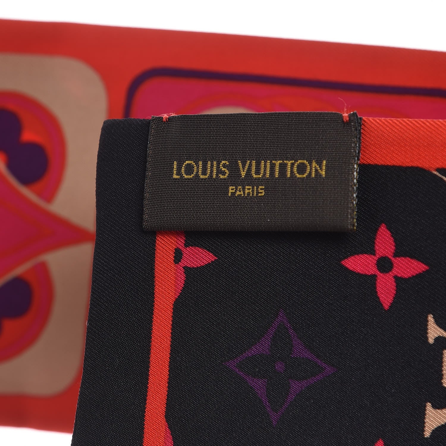 Louis Vuitton Silk Kamonogram Bandeau 3 of 3