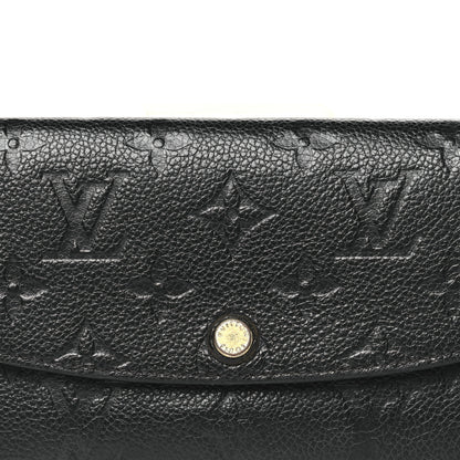 Louis Vuitton Empreinte Emilie Wallet Black Dune 7 of 11