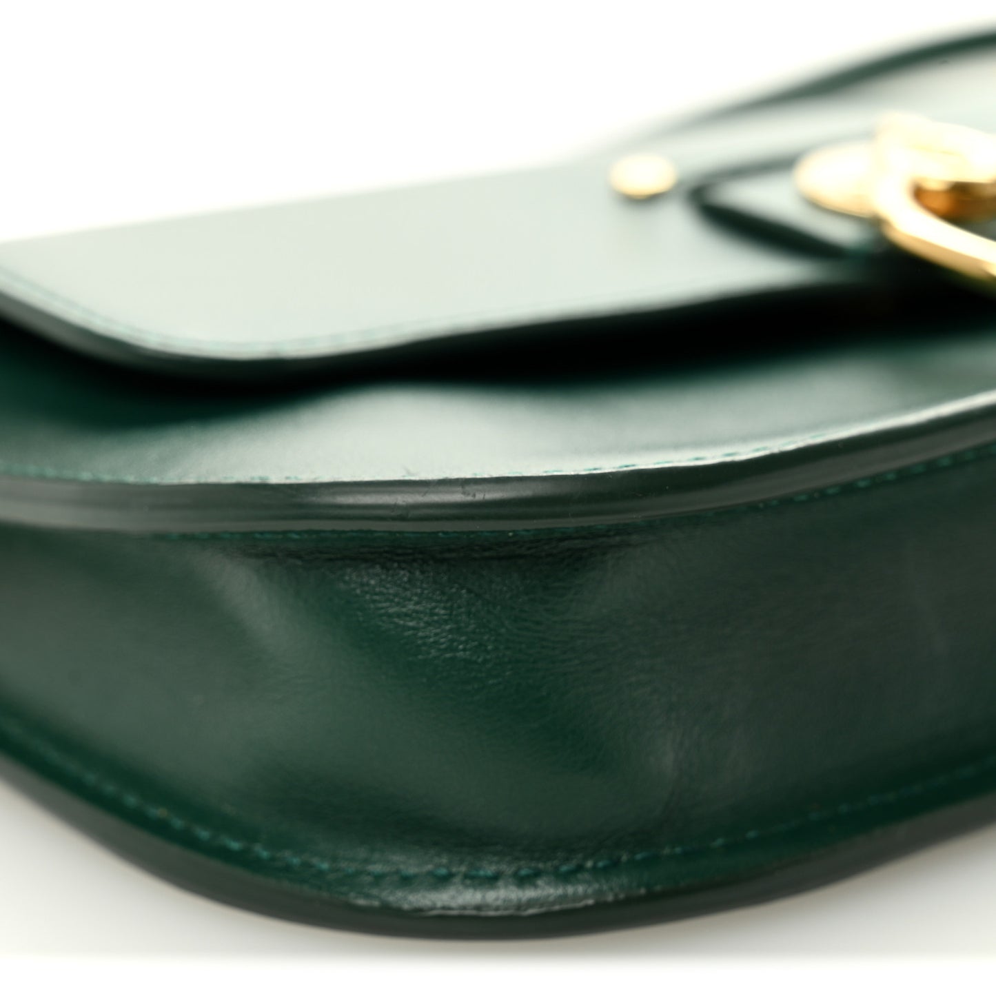 Calfskin Paraty Mini Crossbody Bag Sweet Beige Green