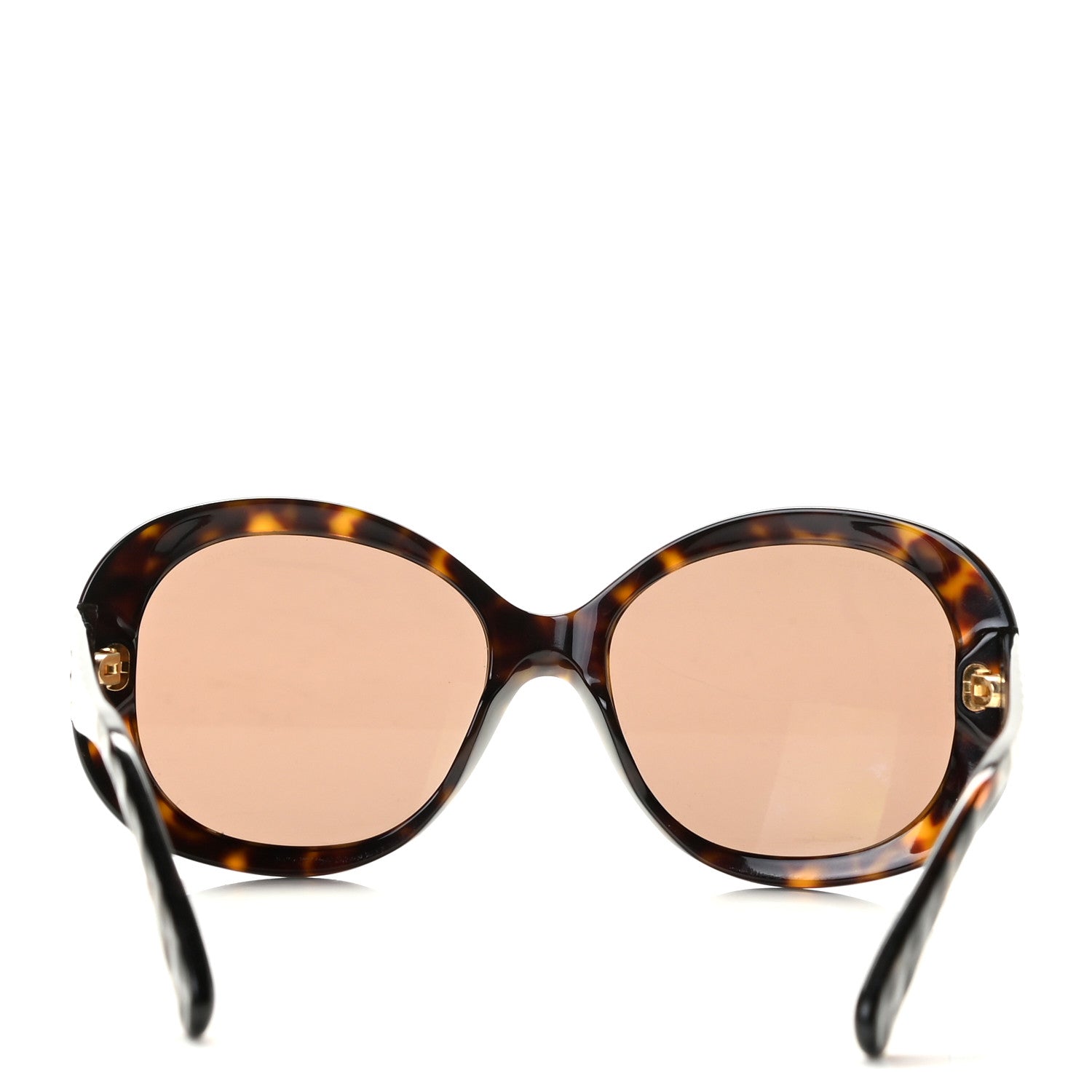 Chanel Acetate CC Sunglasses 714 Dark Tortoise 4 of 6
