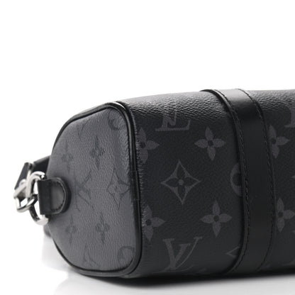 Louis Vuitton Reverse Monogram Eclipse Keepall XS Black 7 of 8