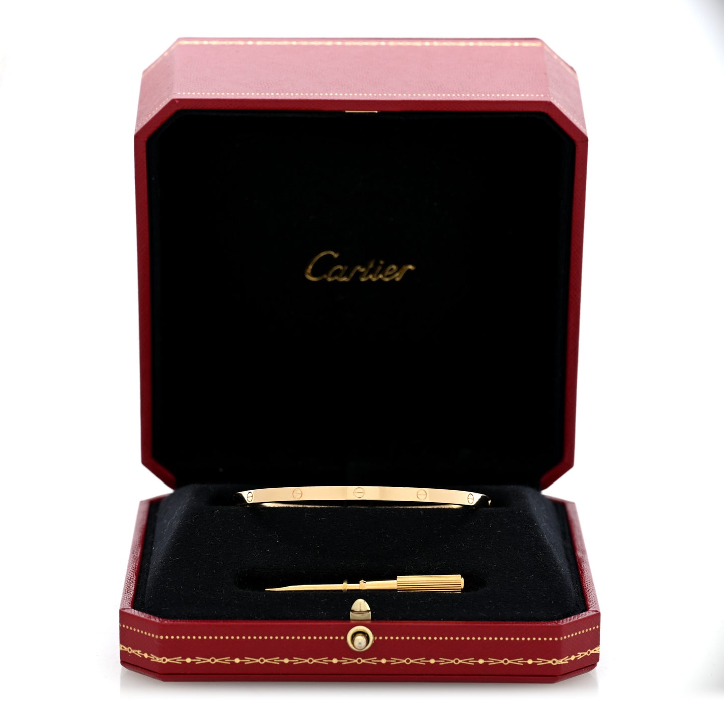 18K Yellow Gold Small LOVE Bracelet 19
