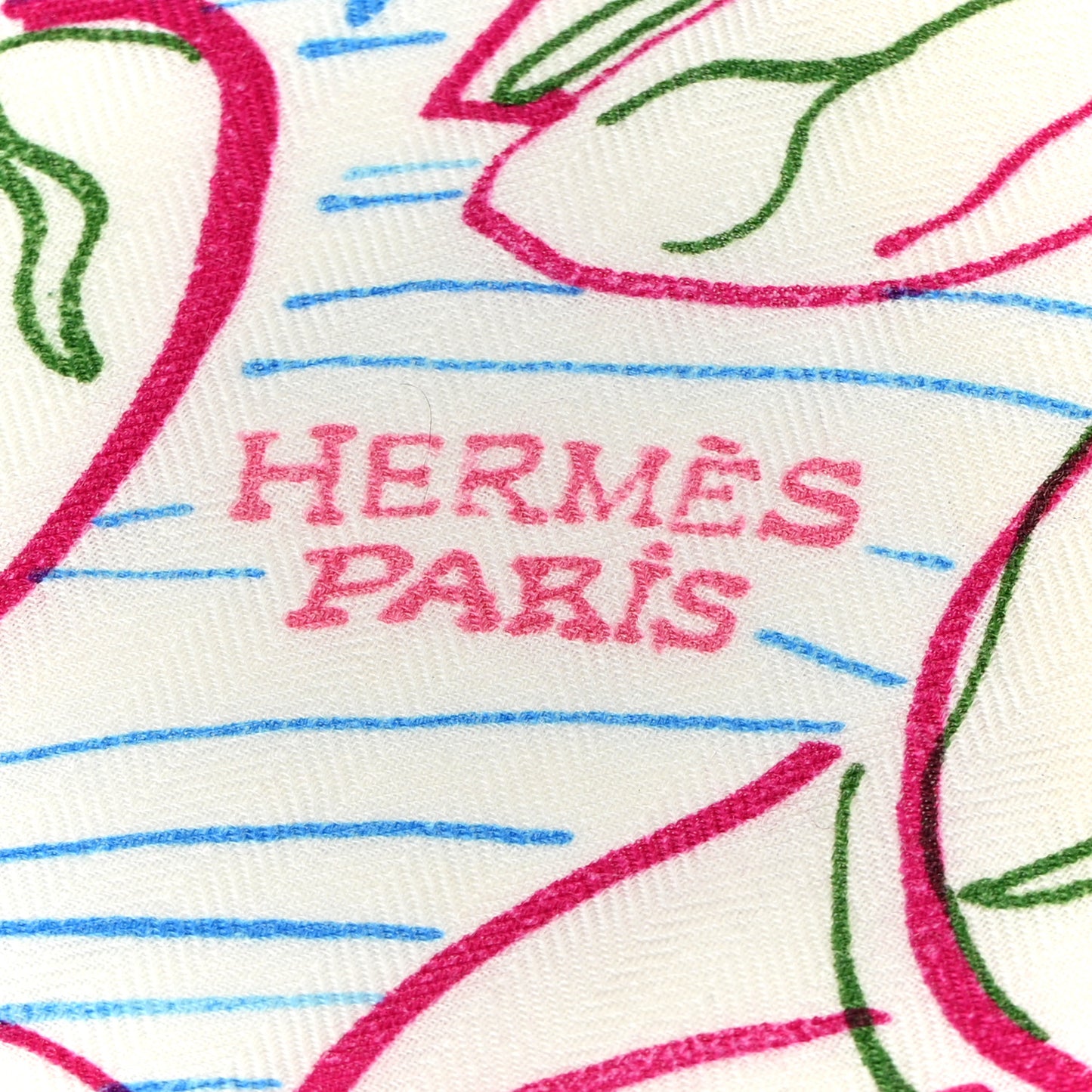 Cashmere Silk Flamingo Party Coloriage Triangle Scarf White Rose Turquoise