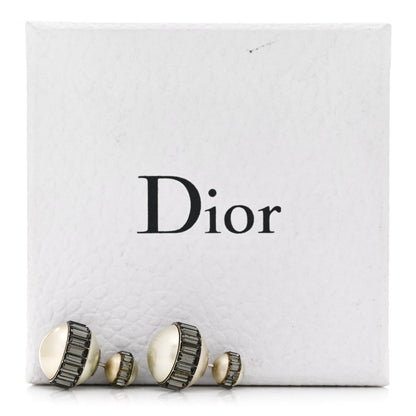 Christian Dior Pearl Mise En Dior Tribal Earrings 9 of 9