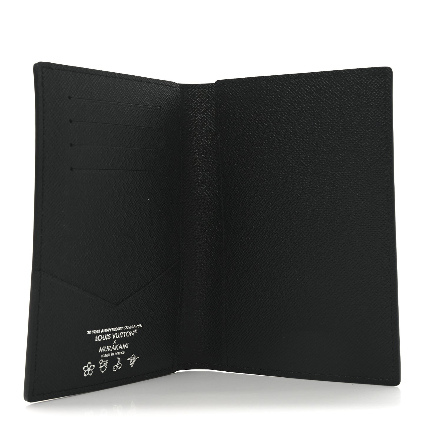 LV X TM Monogram Multicolor Passport Cover Black