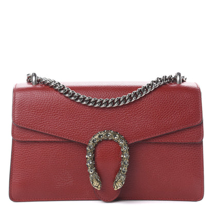 Gucci Dollar Calfskin Swarovski Crystal Small Dionysus Shoulder Bag Hibiscus Red 1 of 8