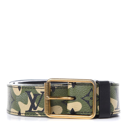 Louis Vuitton Monogramouflage Belt 100 40 1 of 8