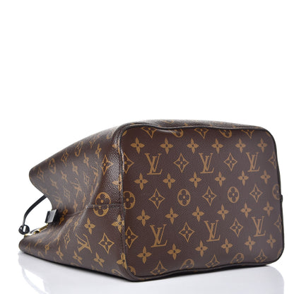Louis Vuitton Monogram Neonoe MM Black 4 of 9