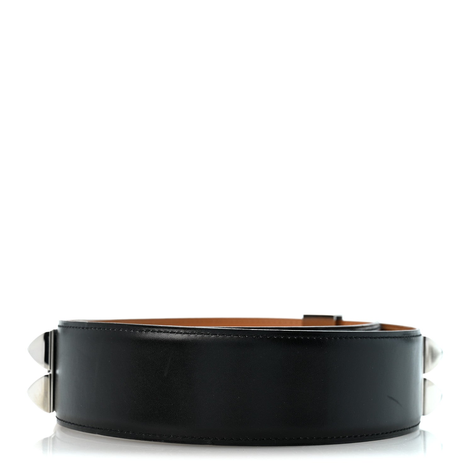 Hermes Box Collier De Chien CDC 50mm Belt 90 36 Black 2 of 6