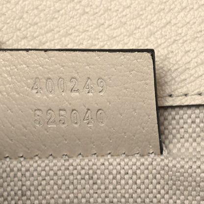 Gucci Textured Calfskin Crystal Small Dionysus Shoulder Bag Mystic White 12 of 17