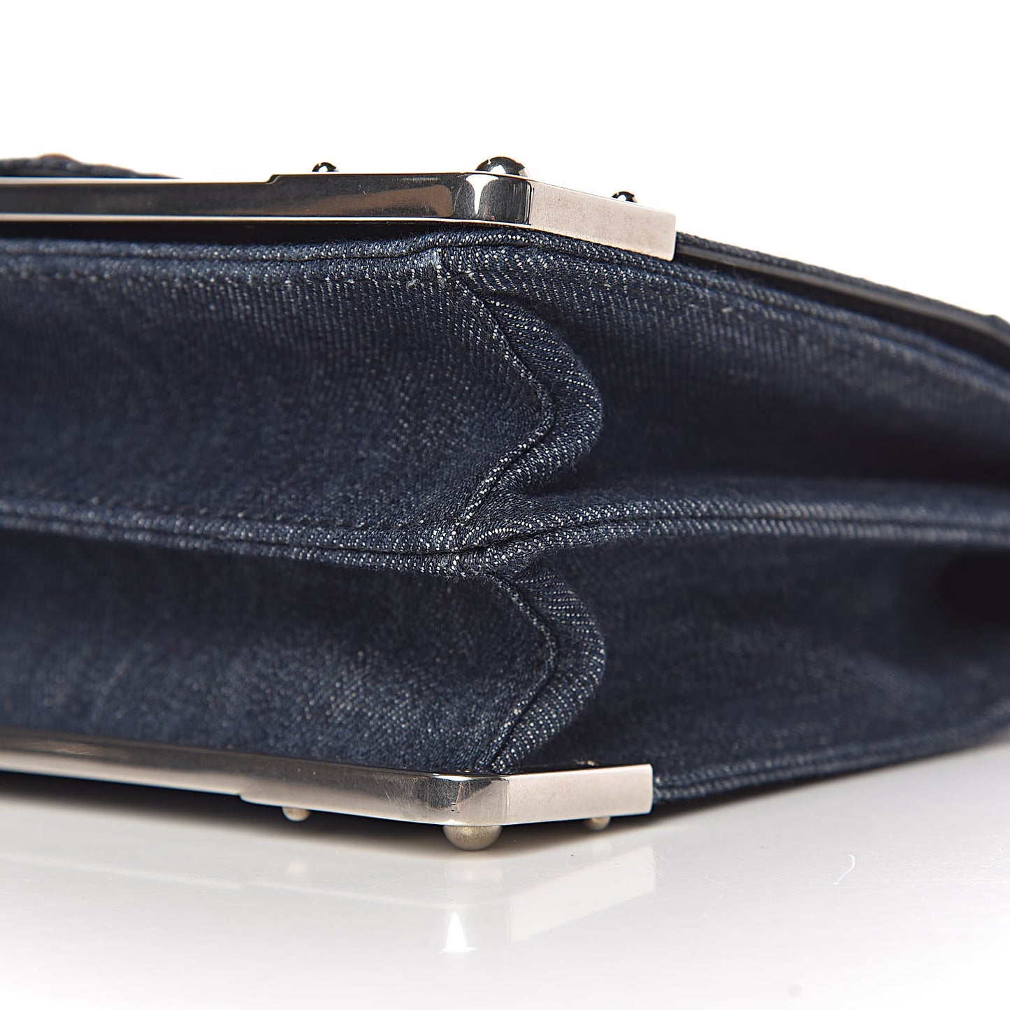 Denim Small Cahier Bag Blue