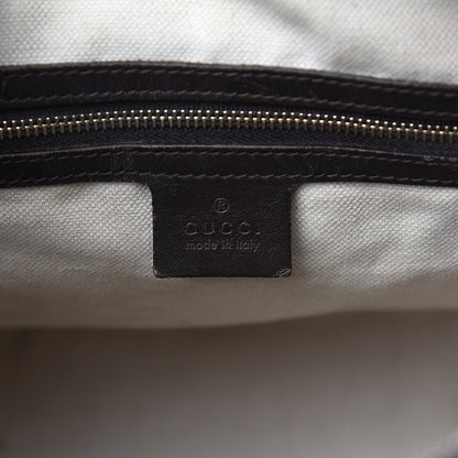 Gucci Monogram Vintage Web Medium Boston Dark Brown 5 of 12