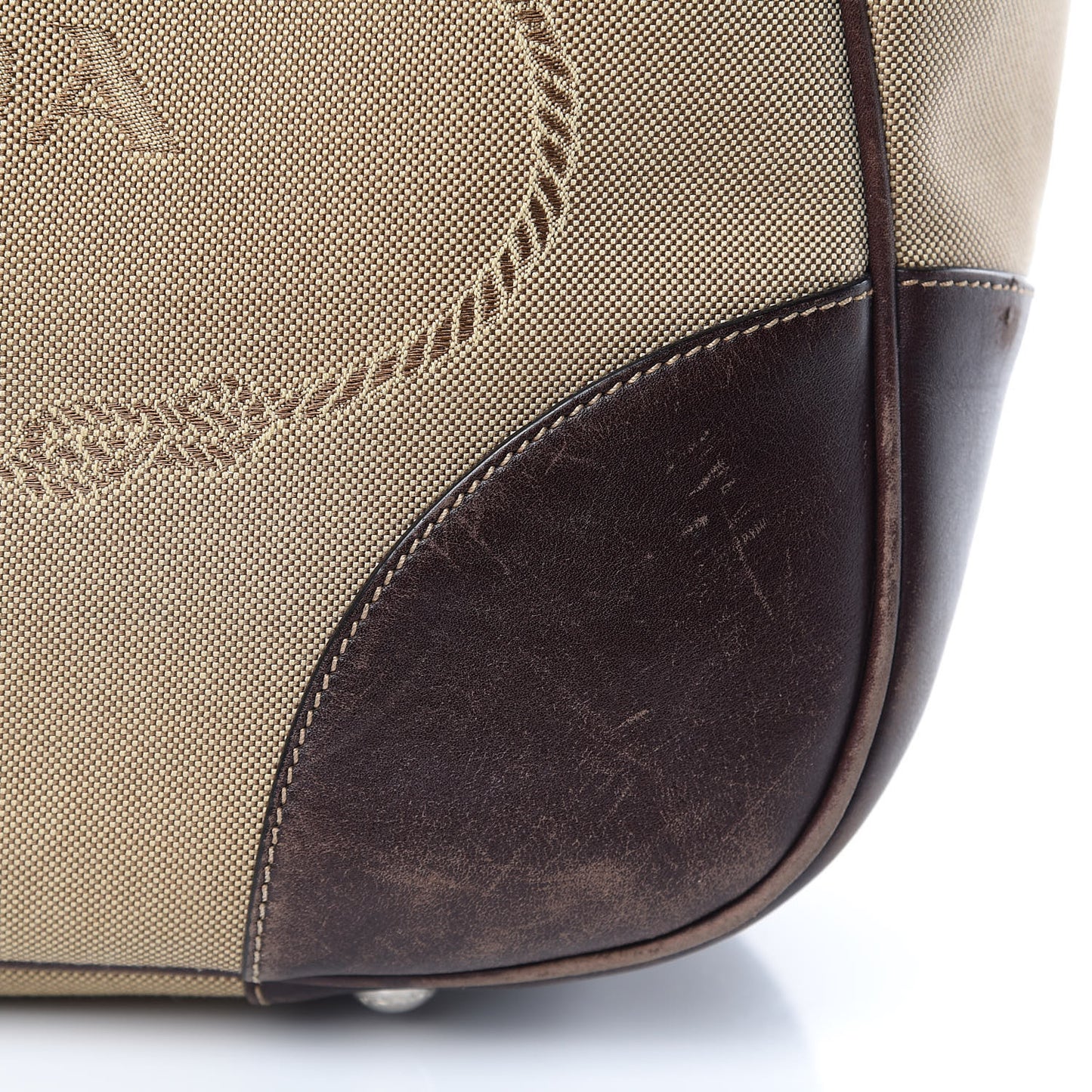 Jacquard Logo Hobo Brown