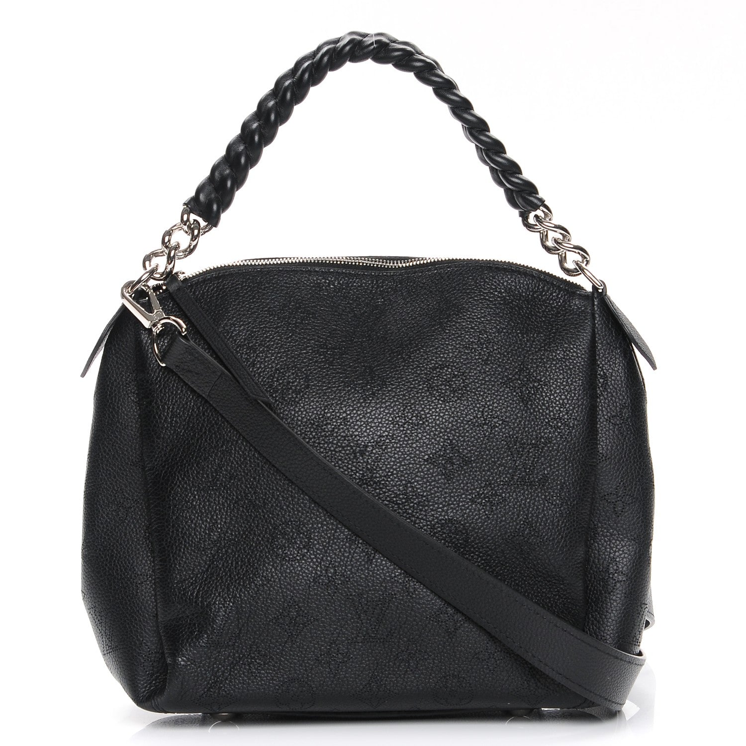 Louis Vuitton Mahina Babylone Chain BB Black 1 of 9