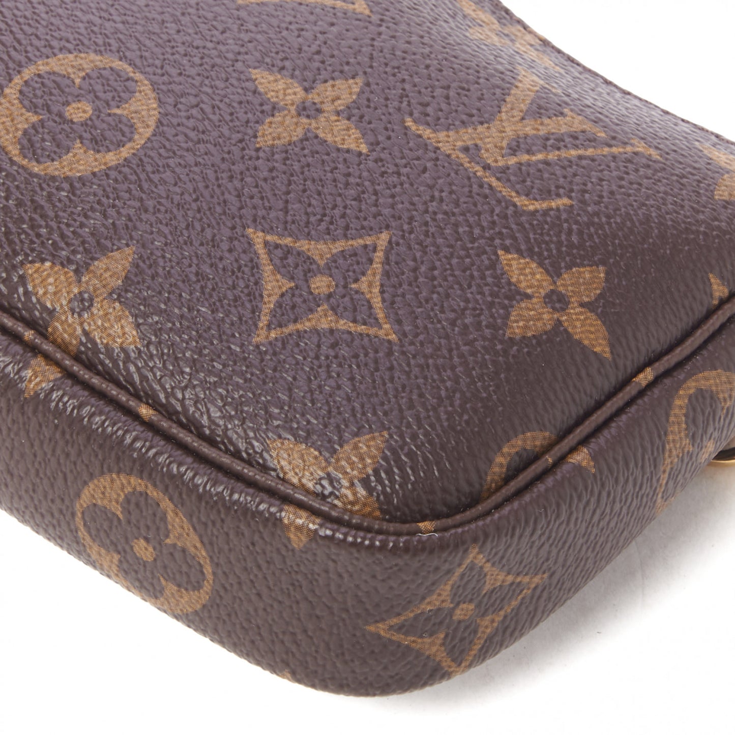 Monogram 2019 Christmas Animation Mini Courchevel Pochette Accessories Fuchsia