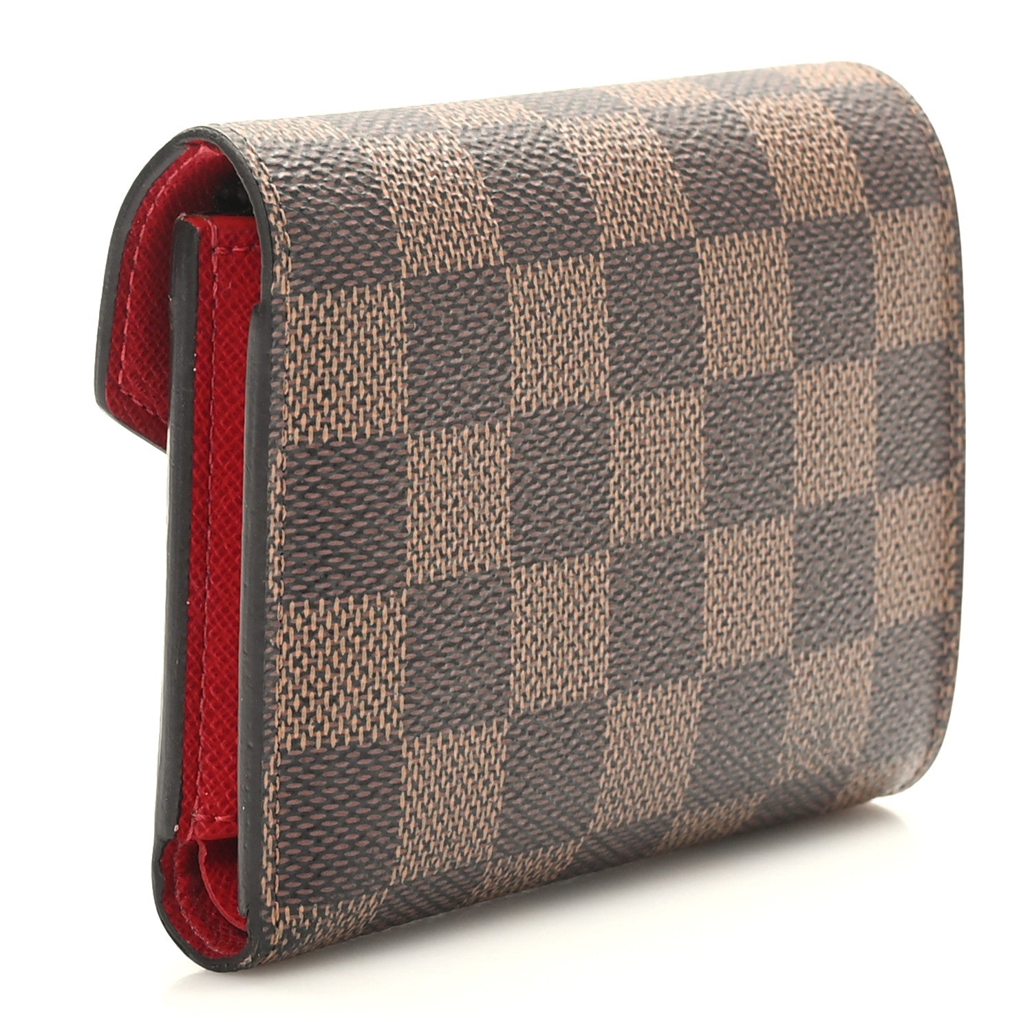 Louis Vuitton Damier Ebene Victorine Wallet Cherry 4 of 8