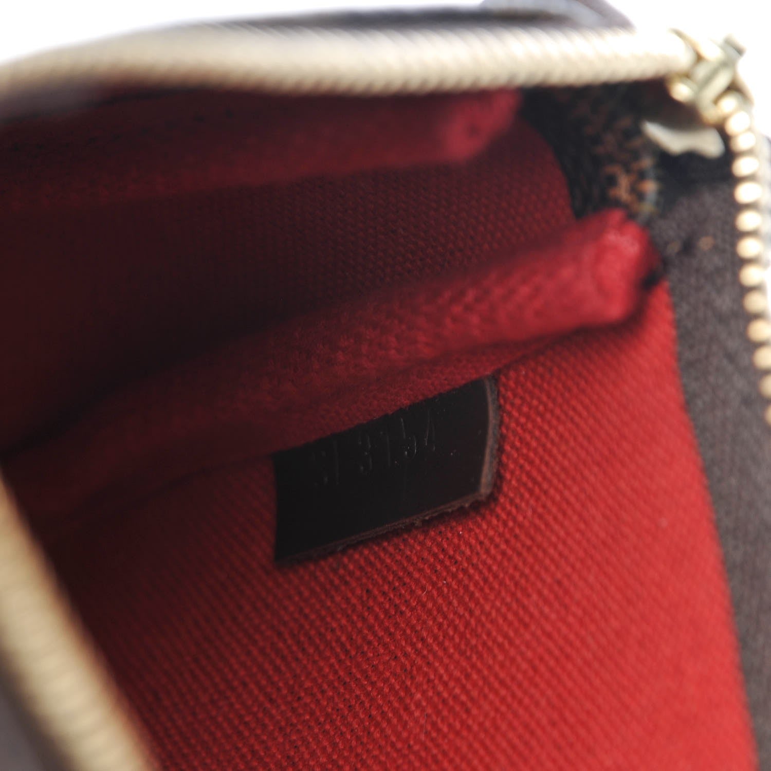 Louis Vuitton Damier Ebene Mini Pochette Accessories 7 of 7