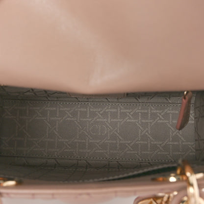 Christian Dior Lambskin Cannage Small Lucky Badges My Lady Dior Taupe 5 of 10