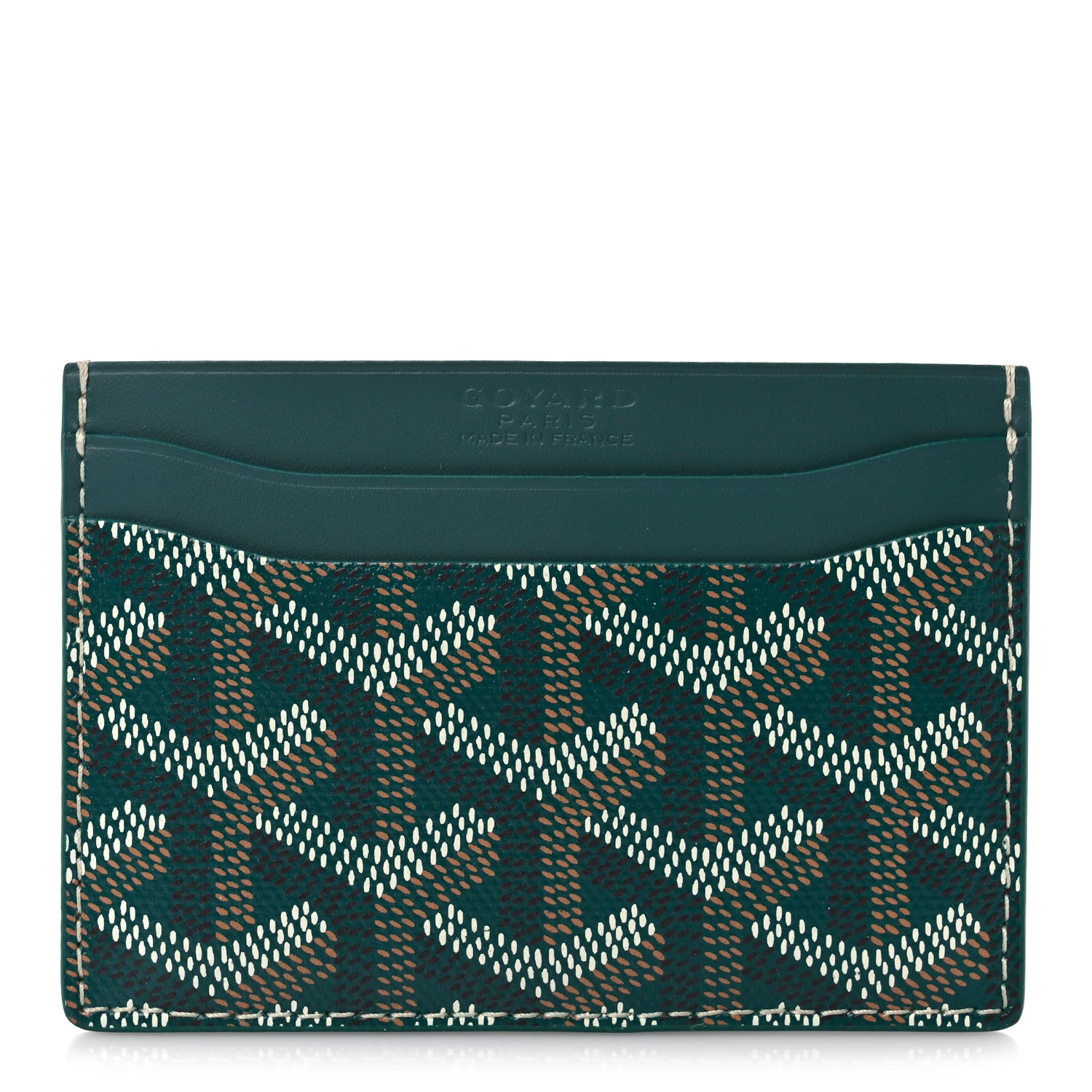 Goyard Goyardine Saint Sulpice Card Holder Green 1 of 6