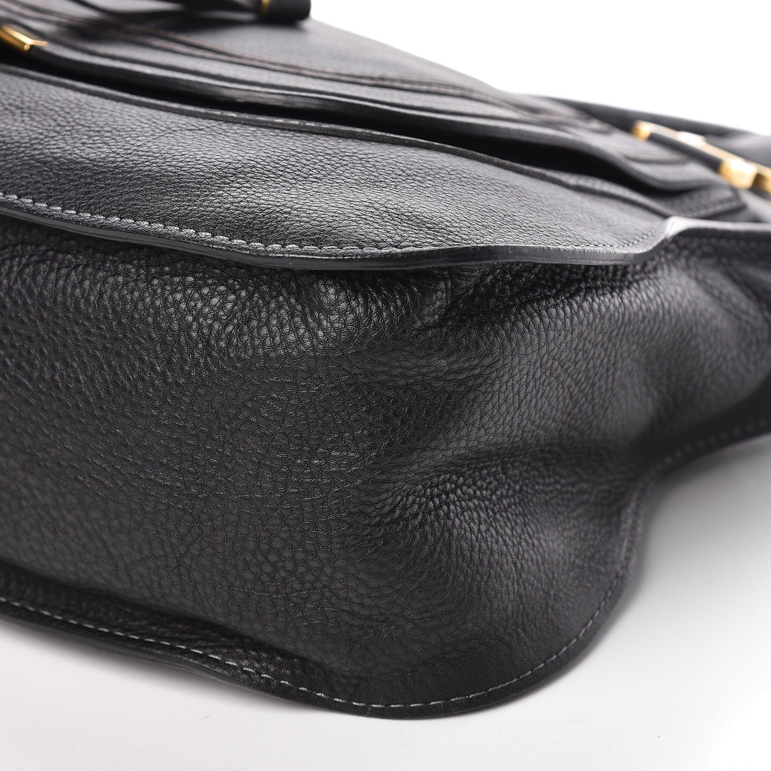 Chloe Calfskin Large Marcie Satchel Black 13 of 14
